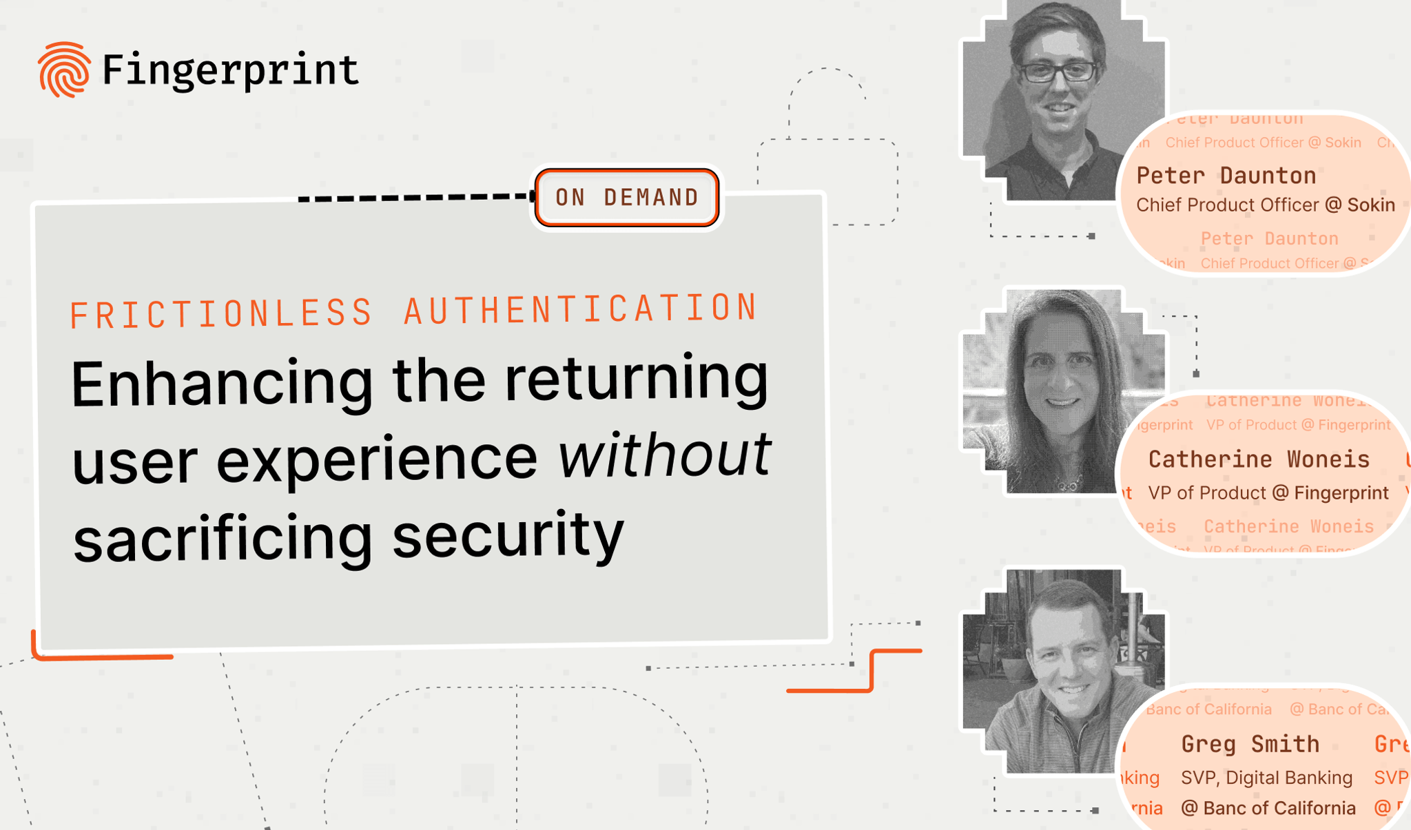 Webinar recap: How fintechs balance friction & security for returning users