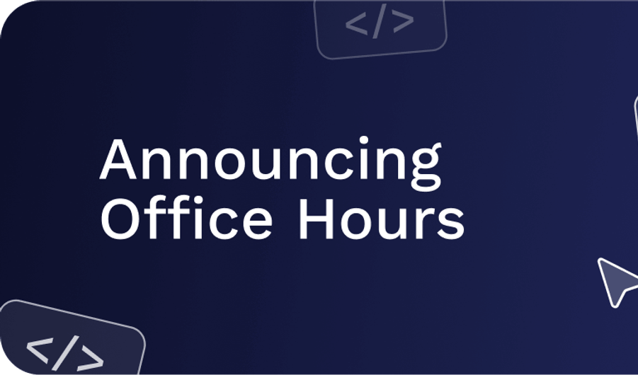 You’re Invited! Join us for Fingerprint Pro Office Hours